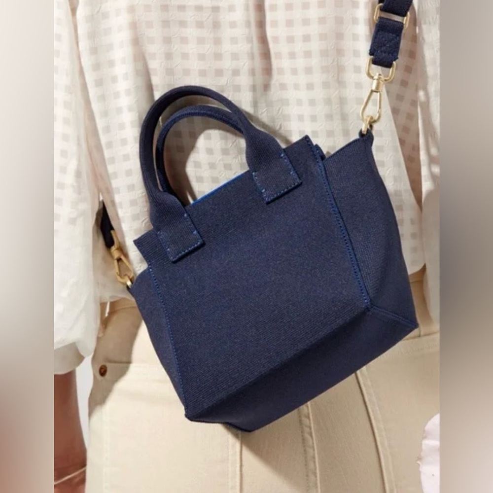 NWOT Rothy’s The Mini Handbag (retired) - Navy Blue